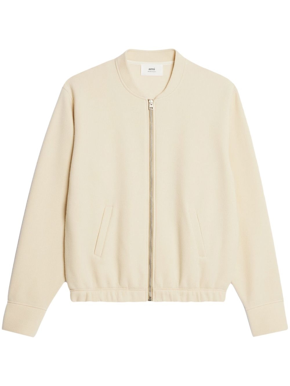 Zip-up bomber jacket - Neutrals