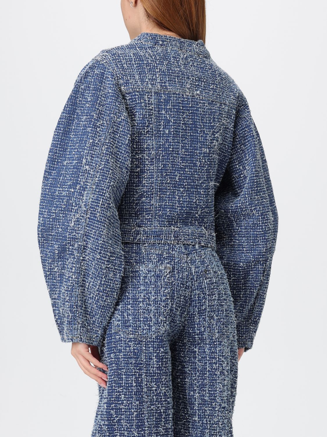 Jacket Woman color Gnawed Blue