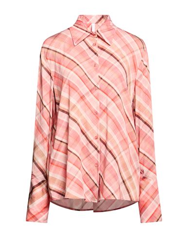 Woman Shirt Orange Size S Viscose