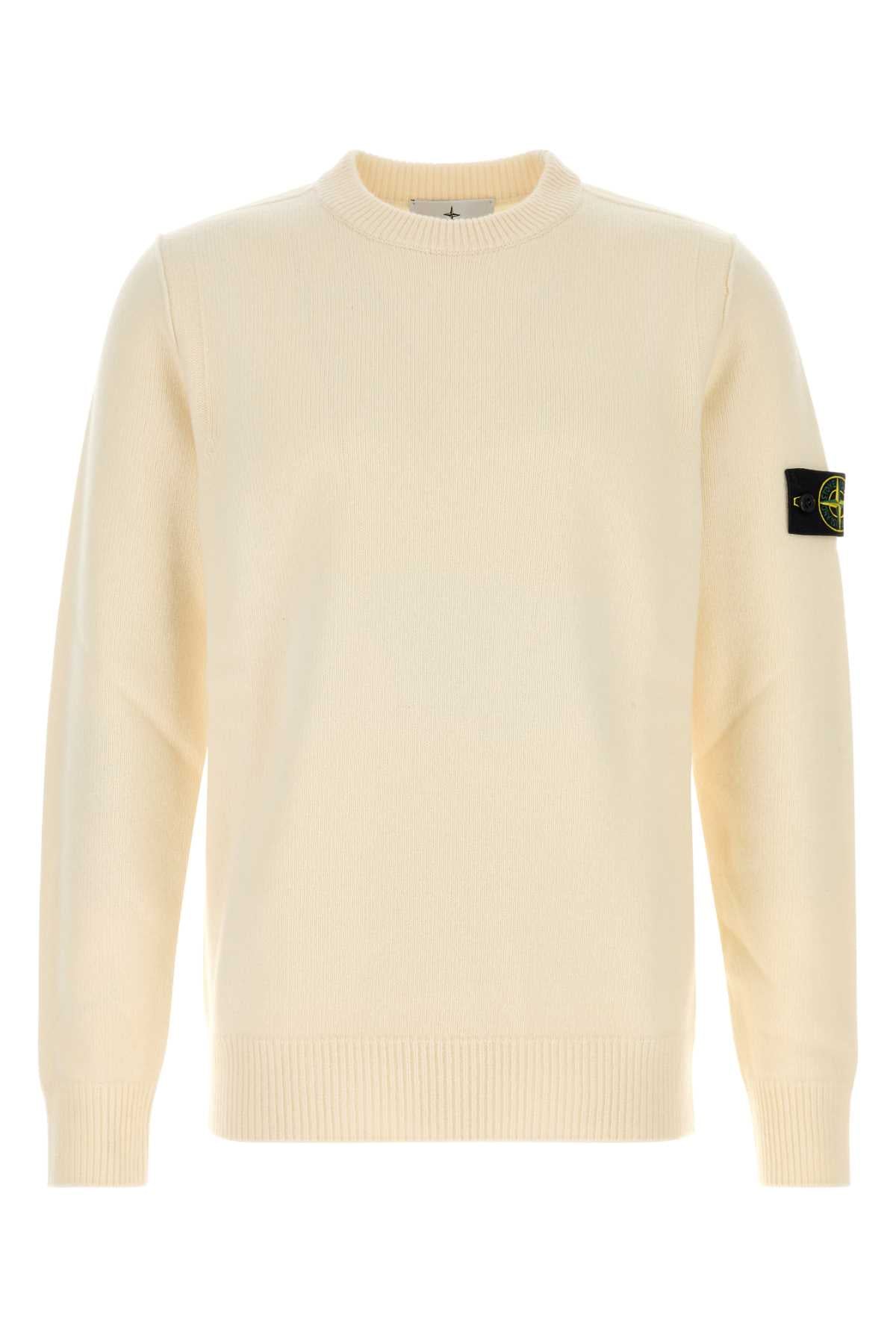 Neck Sweater — Beige