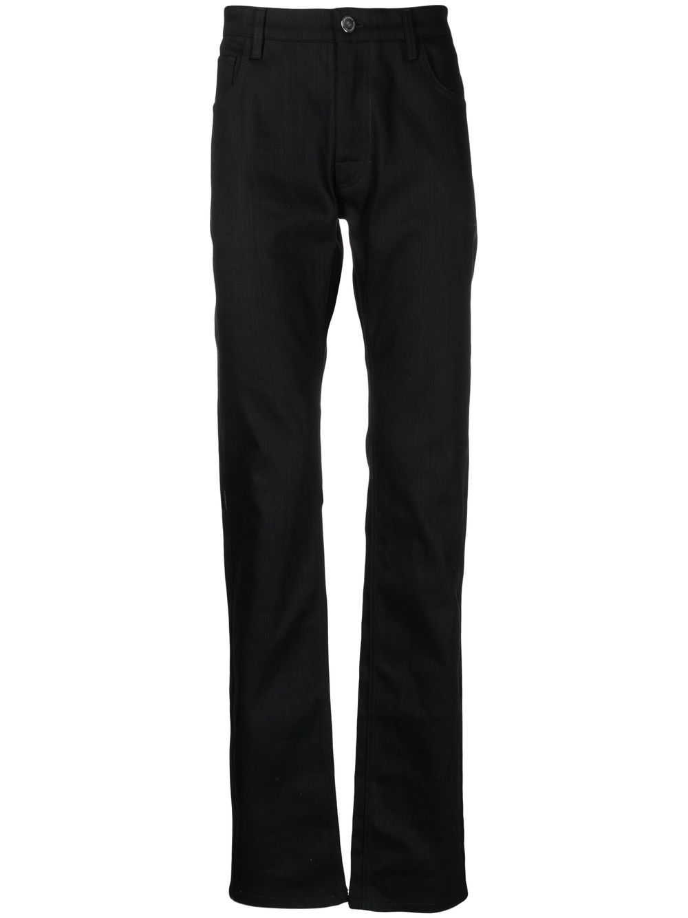Logo-patch trousers - Black