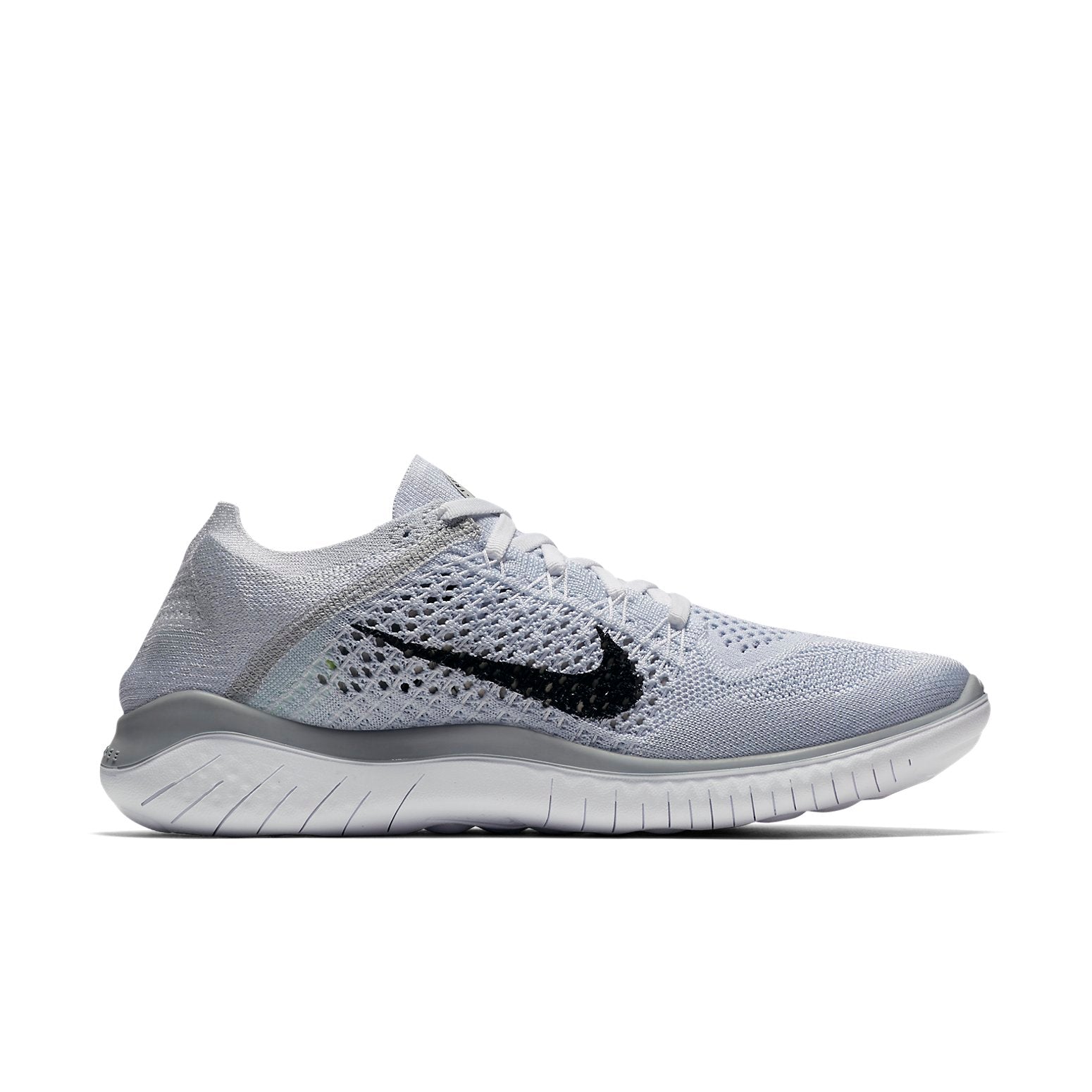 (WMNS) Free RN Flyknit 2018 'White Platinum'