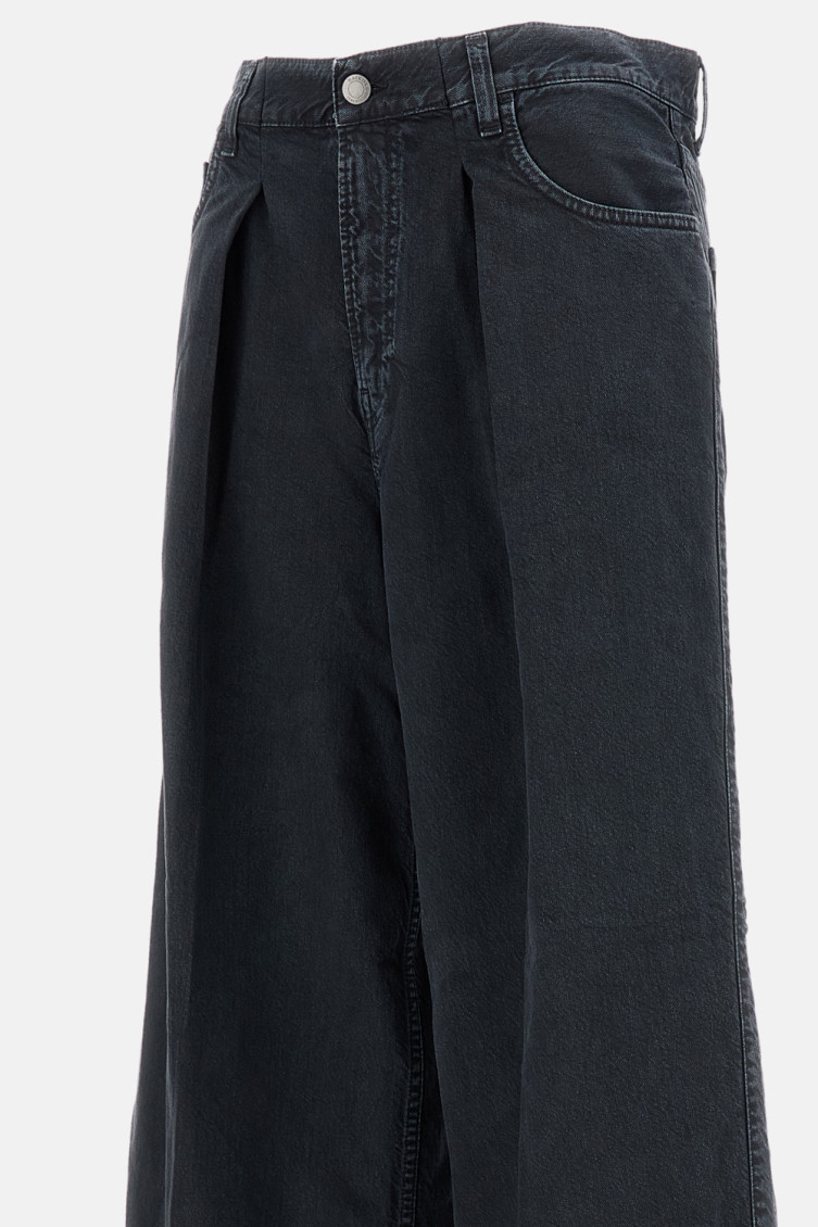 Black Wide-leg Jeans