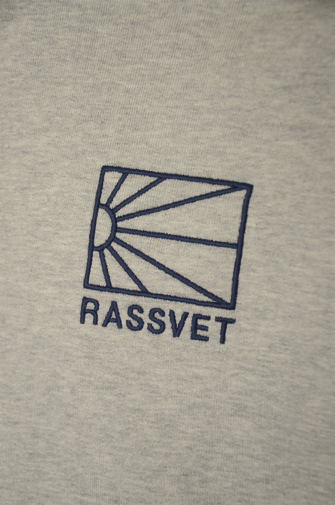 Chest Logo Zipped Hoodie