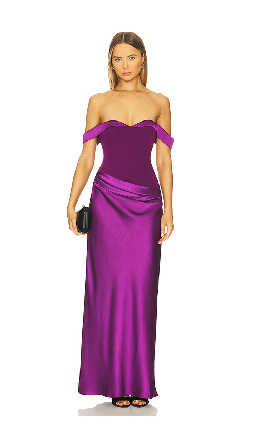 Runaway The Label EBONY ドレス - Purple. L. Also - M, S