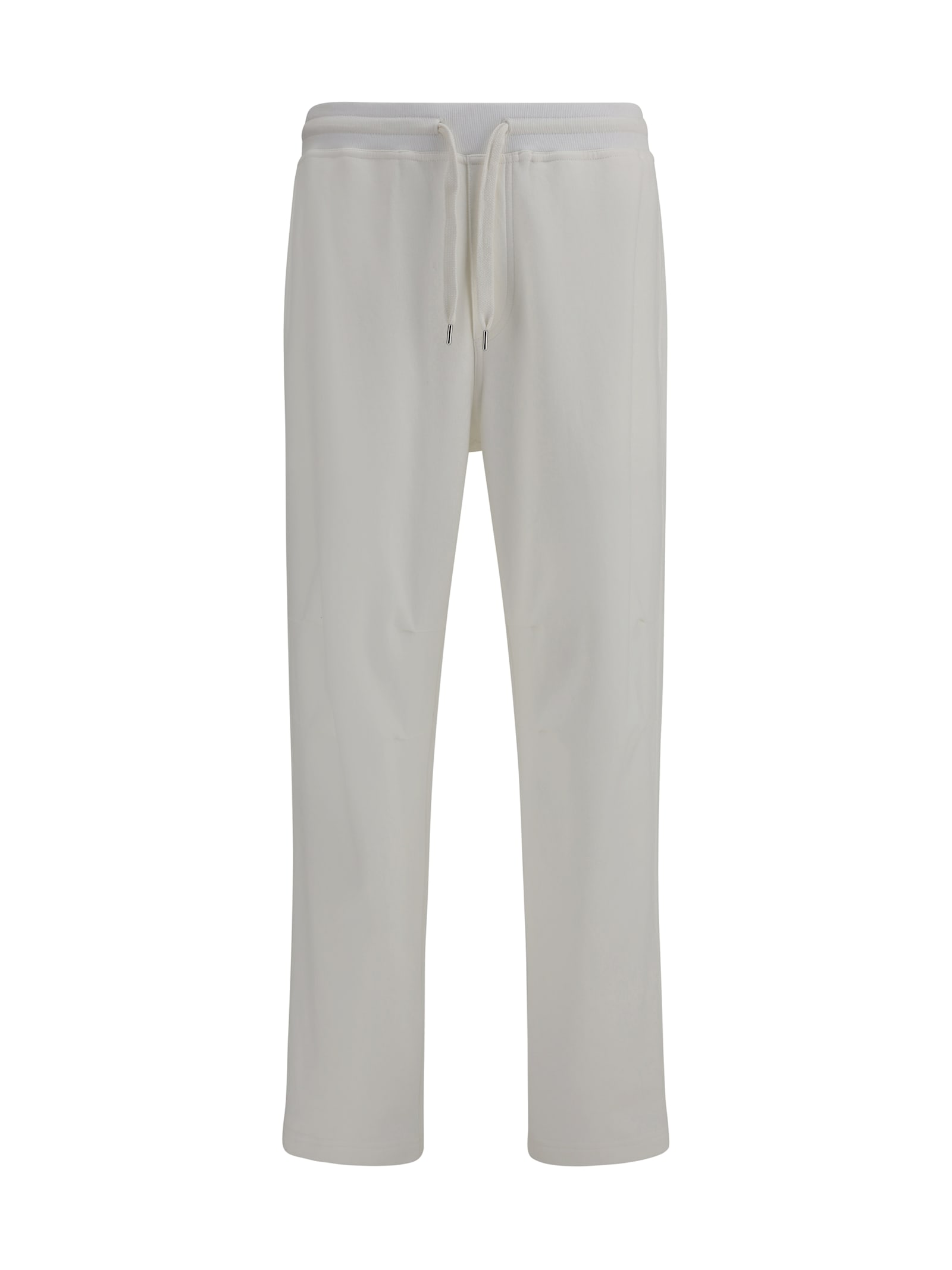 French terry trousers - White