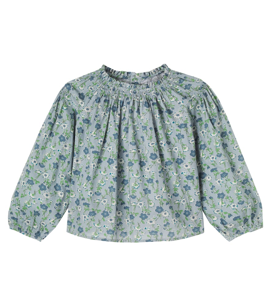 Blandine floral cotton blouse