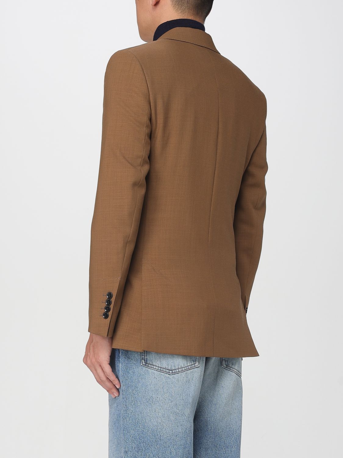 Blazer Men color Brown