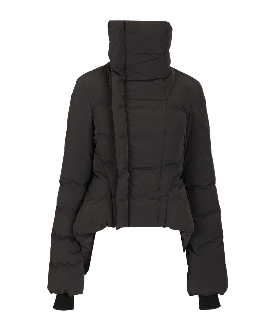 Turtleneck down jacket