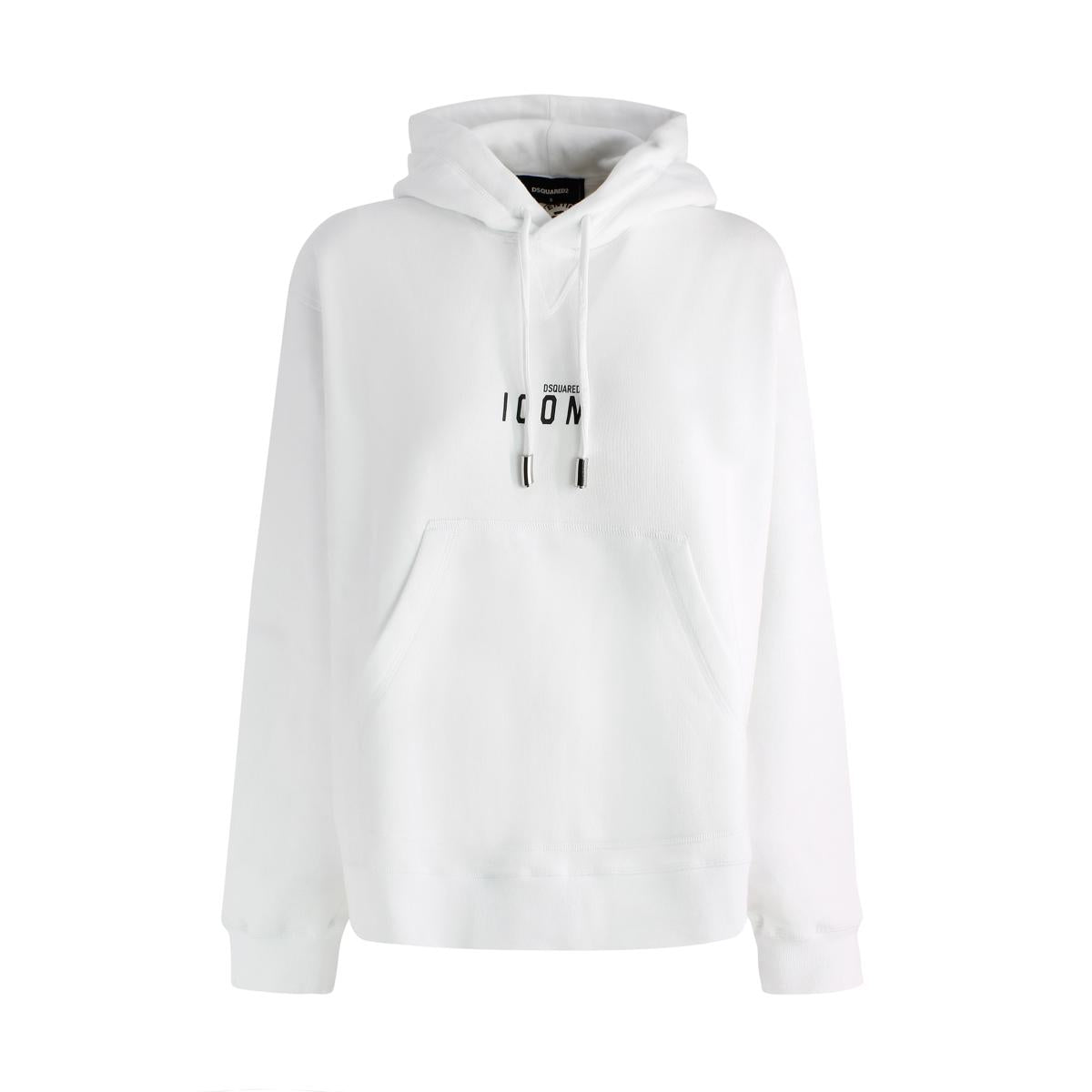 Logo Printed Drawstring Hoodie