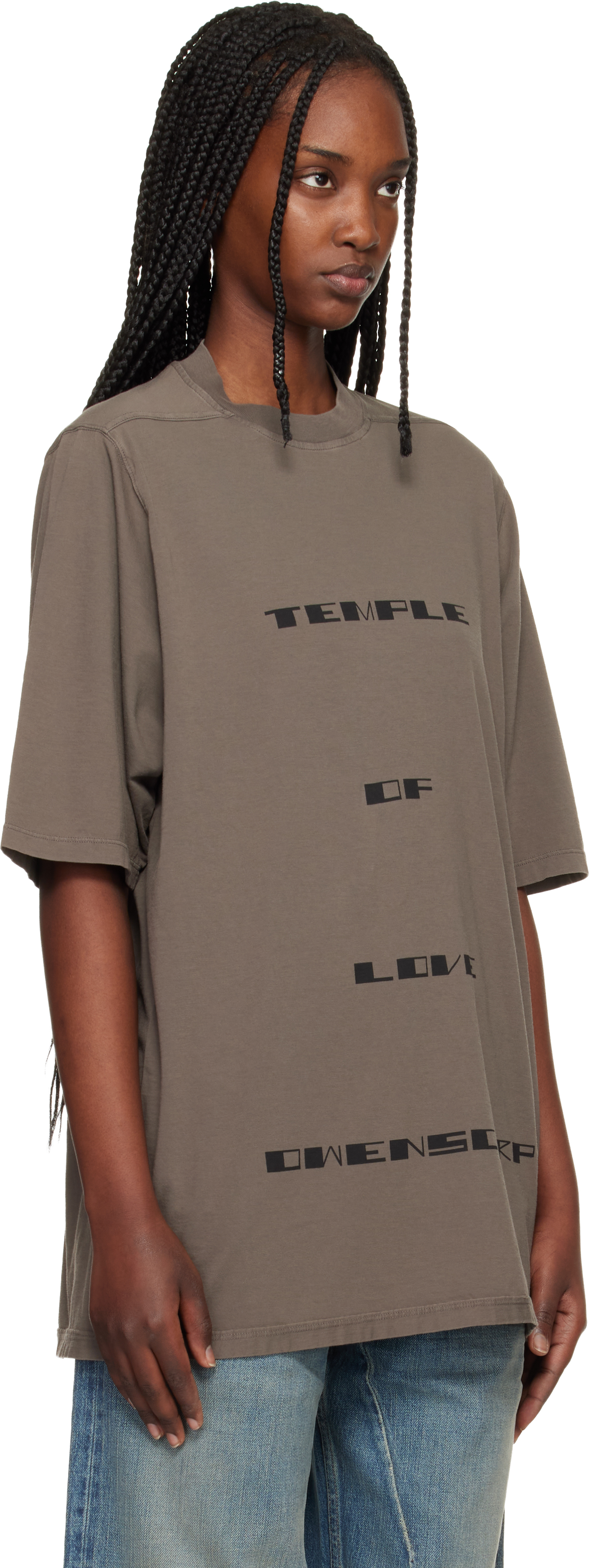 Gray Temple Jumbo S/S T-shirt