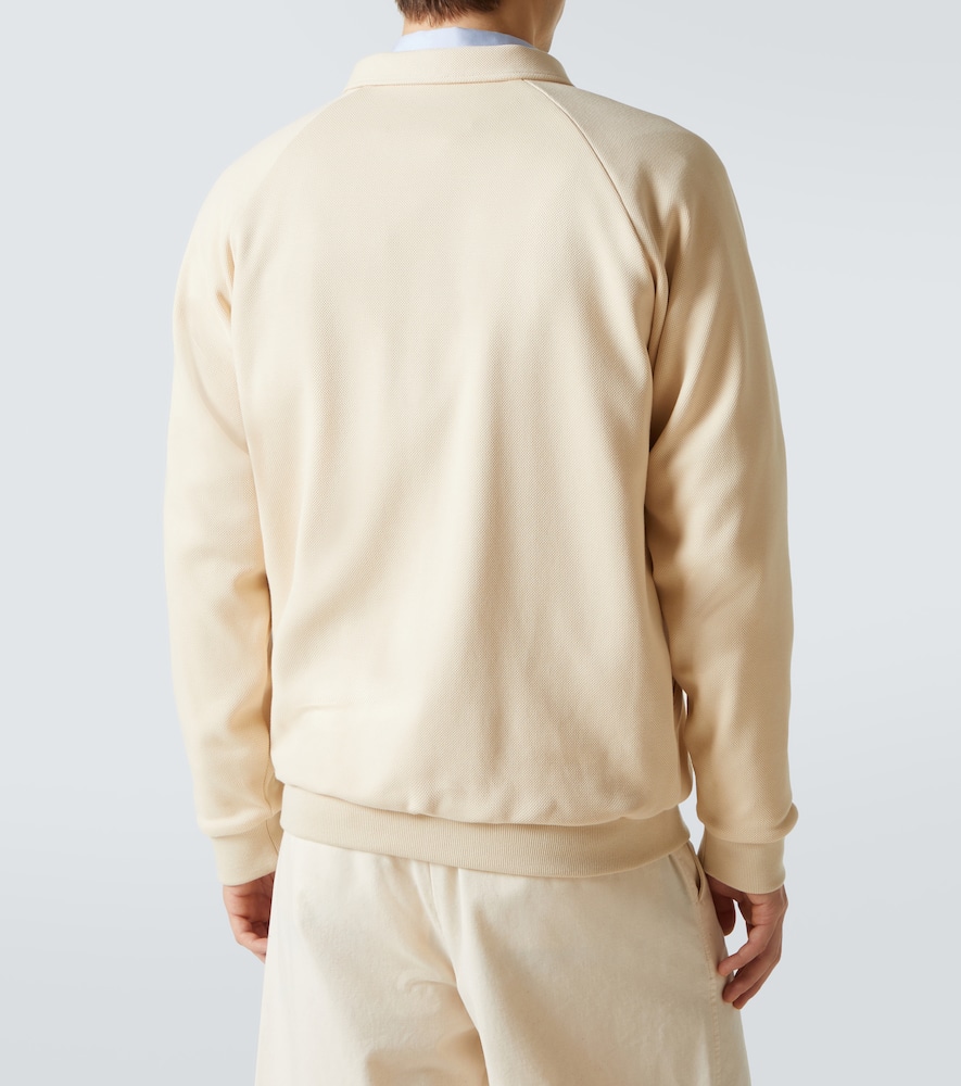 Cotton-blend cardigan
