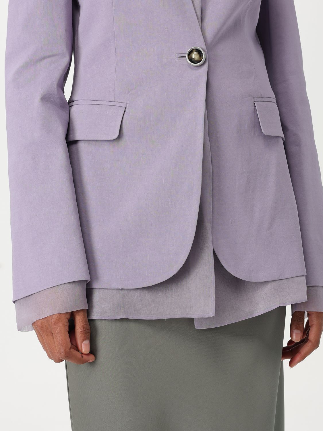 Blazer Woman color Brown