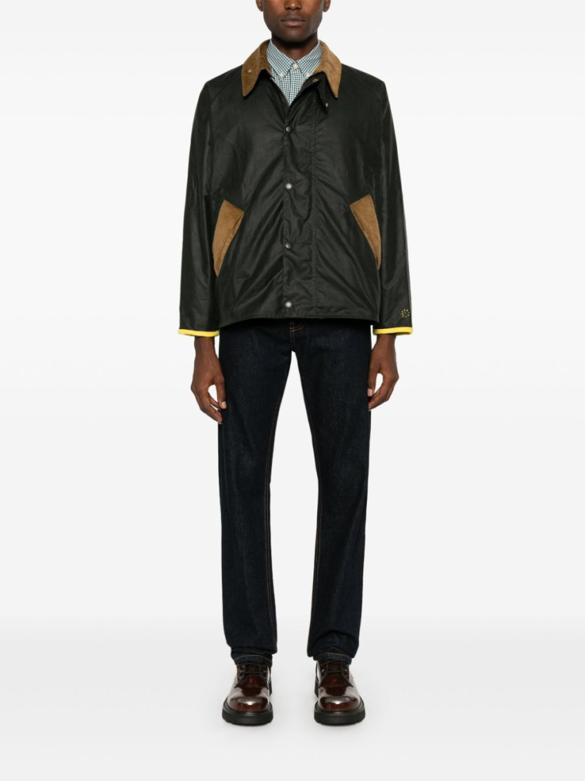 Logo Embroidered Checked Shirt