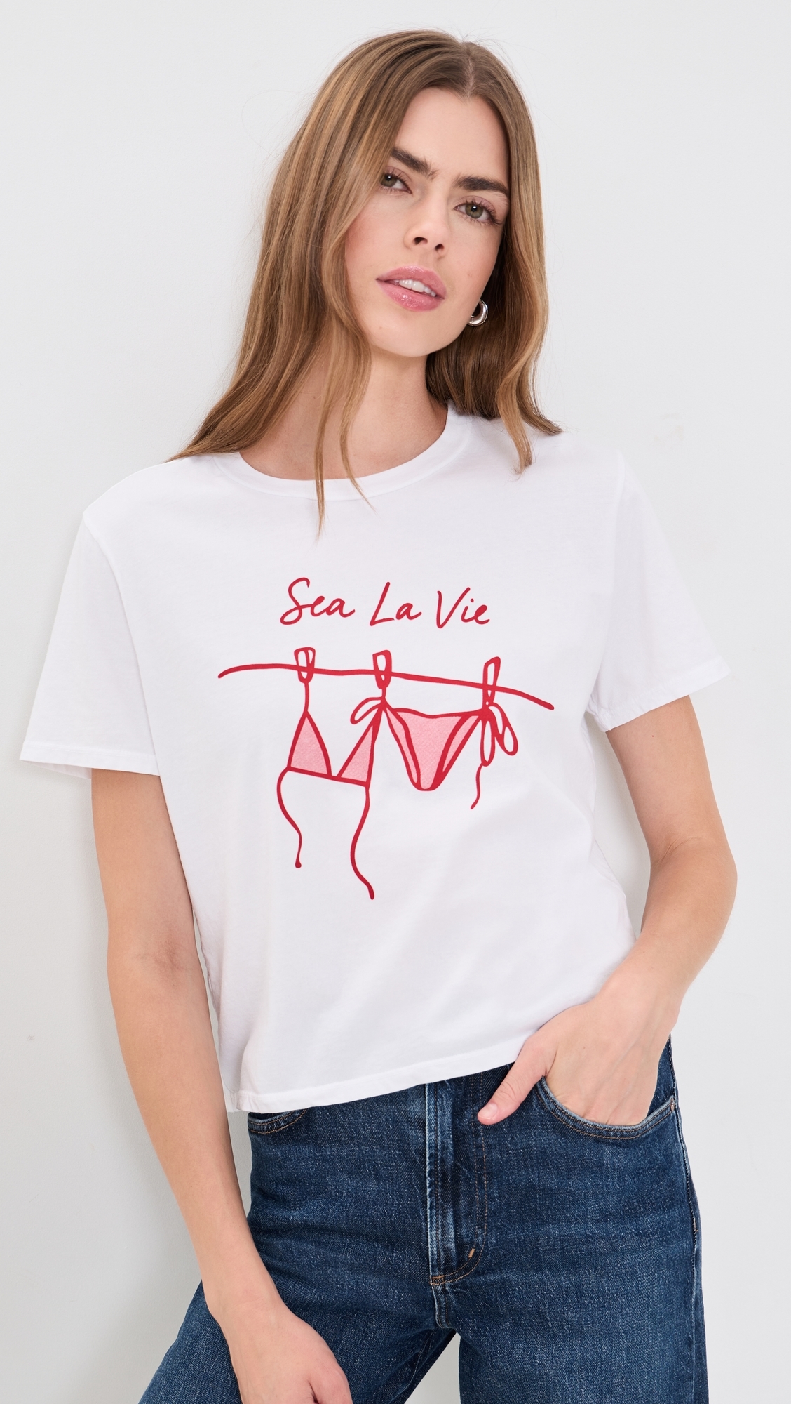Sea La Vie Everyday Tee White