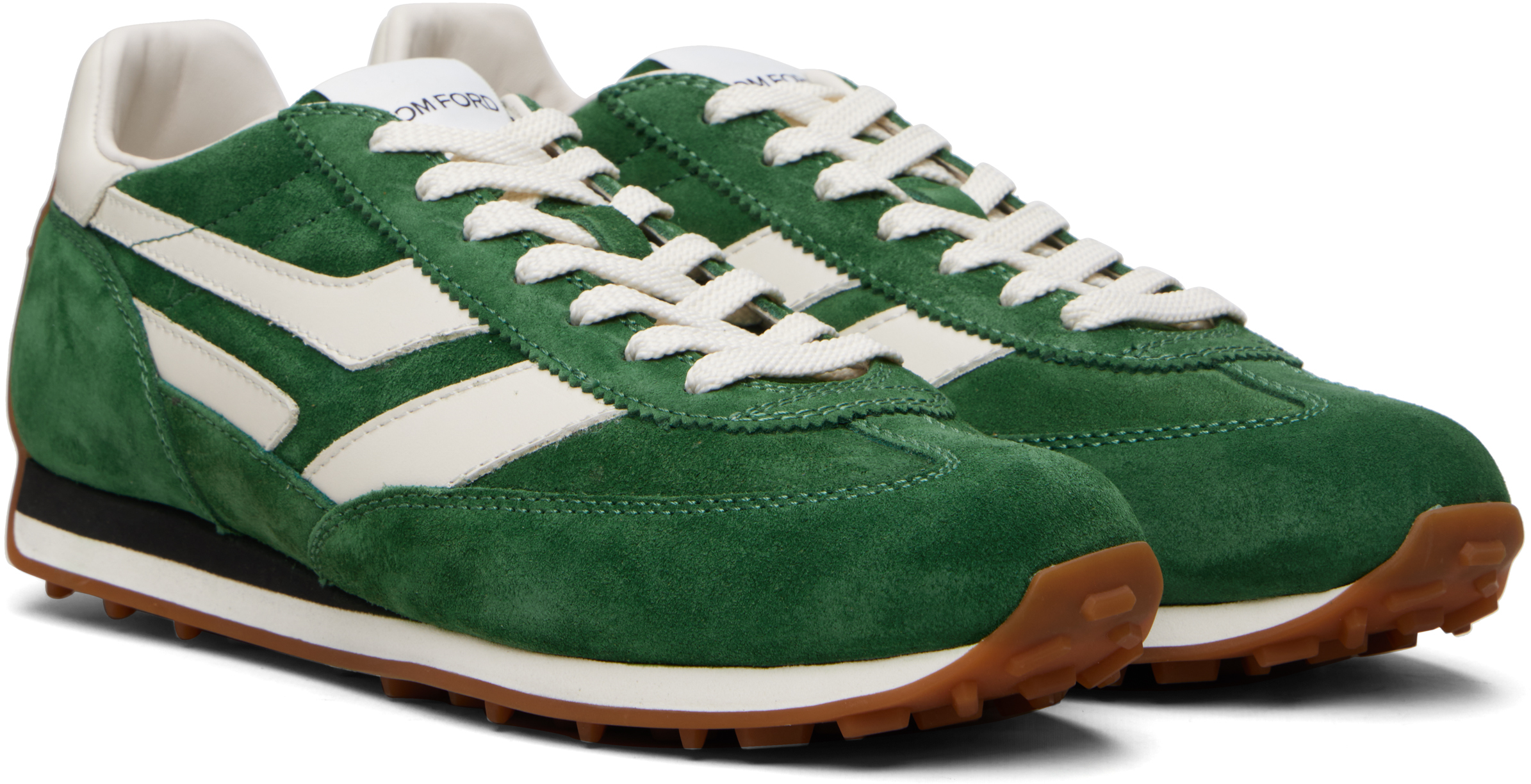 Green Suede Mick Sneakers