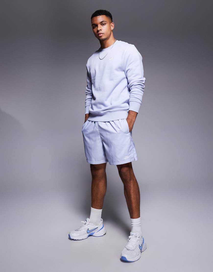 Club jersey shorts in blue