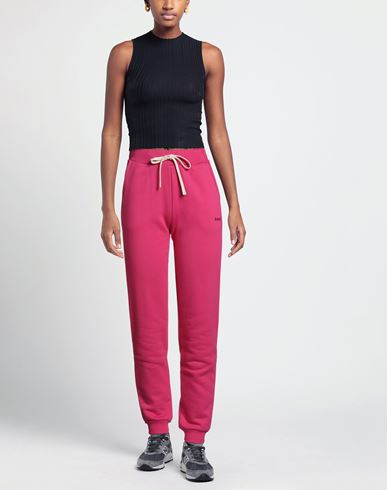 Woman Pants Fuchsia Size L Cotton