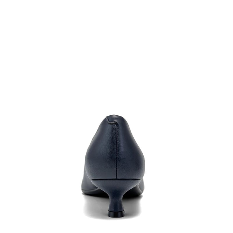 Women's Rana Kitten Heel Pump Shoes (Navy)