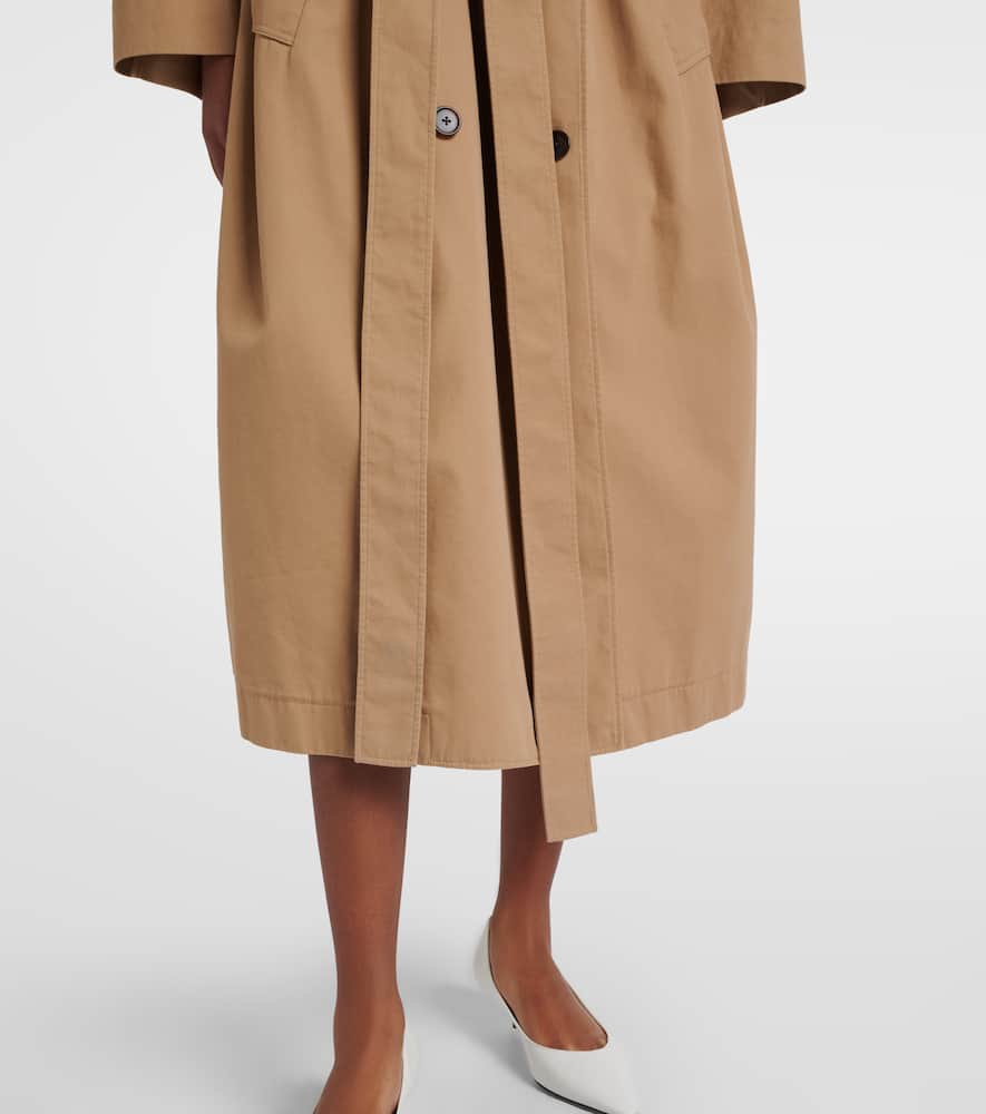 Dester cotton and cashmere trench coat