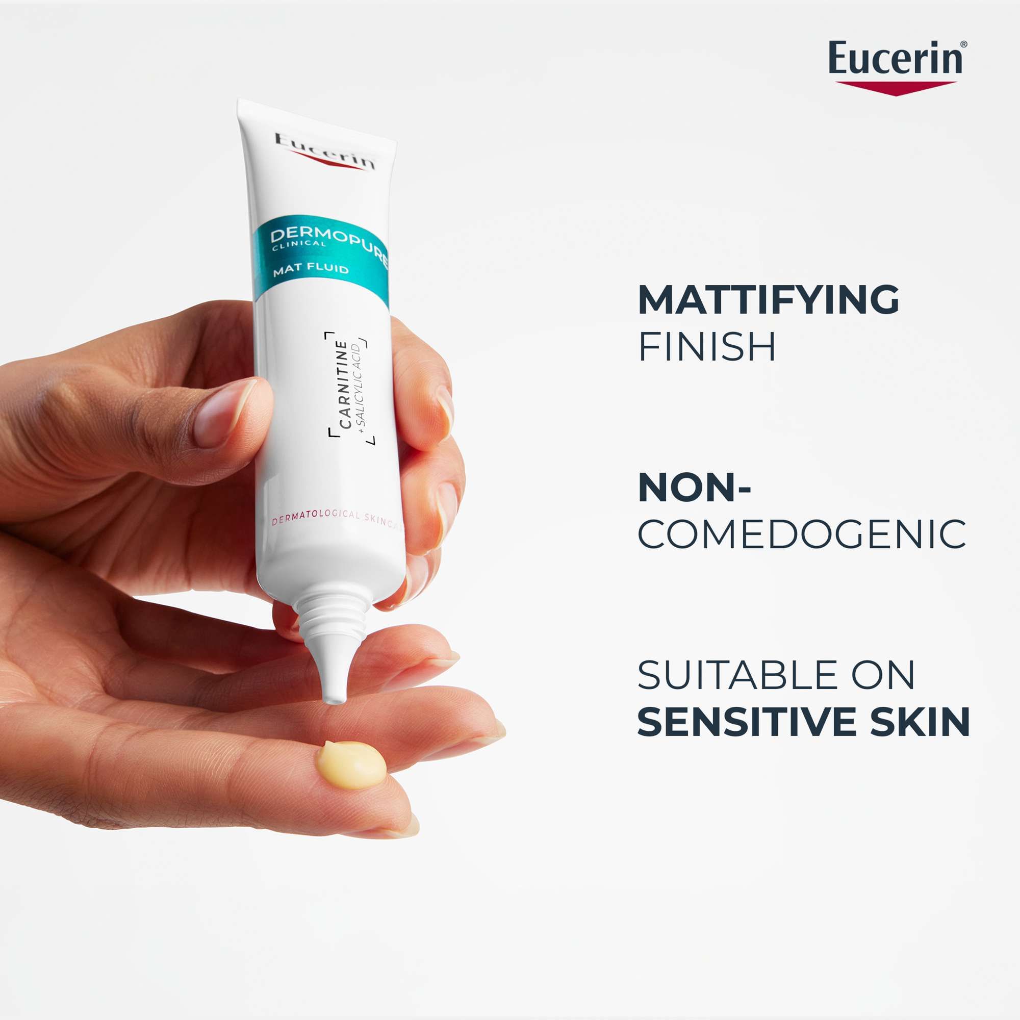 Eucerin DermoPure Clinical Mattifying Fluid in Clear