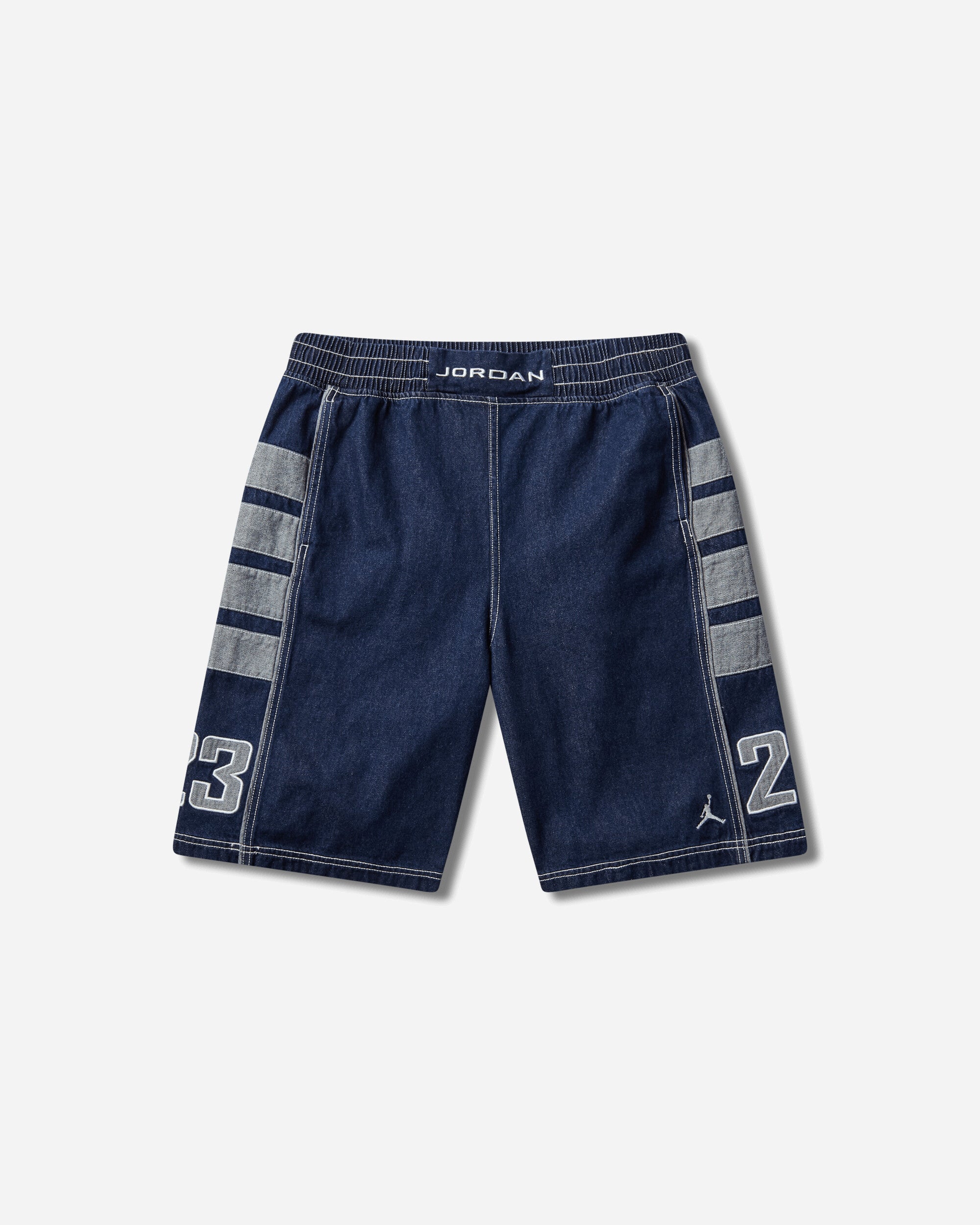 Men s Jordan Flight Club Baggy Shorts Blue Grey / White
