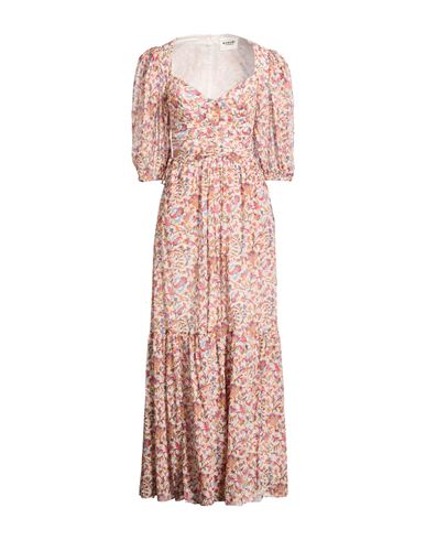 Woman Maxi dress Beige Size 2 Cotton, Polyester