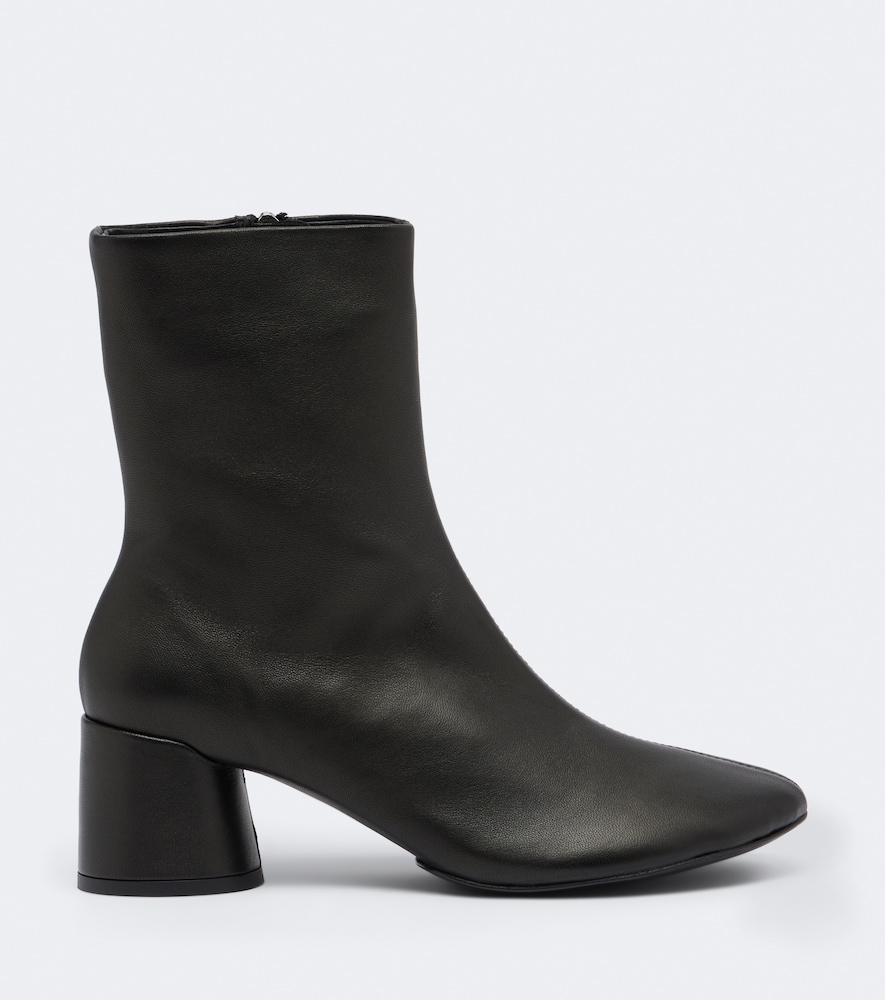 Flavia leather ankle boots