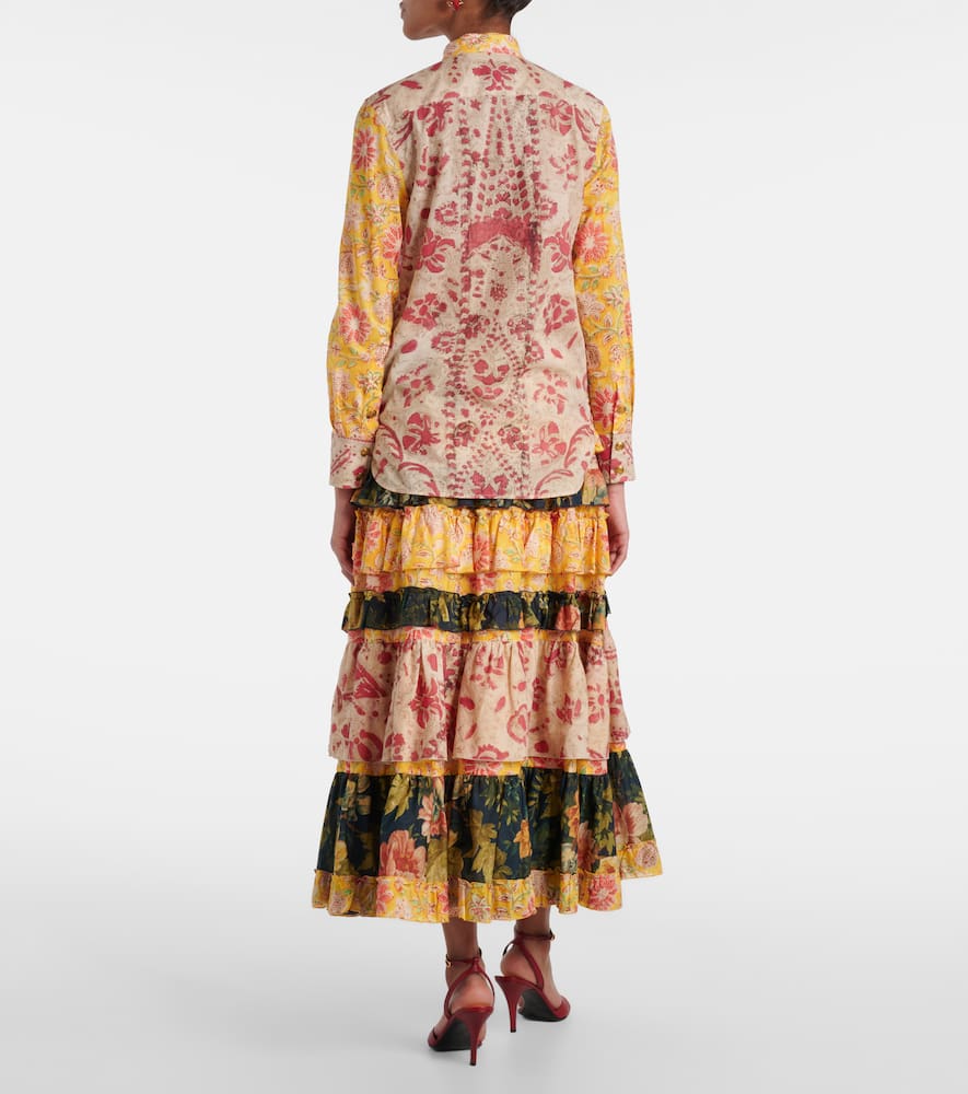 Paisley cotton shirt