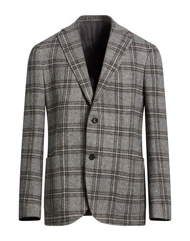By Slowear Man Blazer Grey Size 40 Virgin Wool