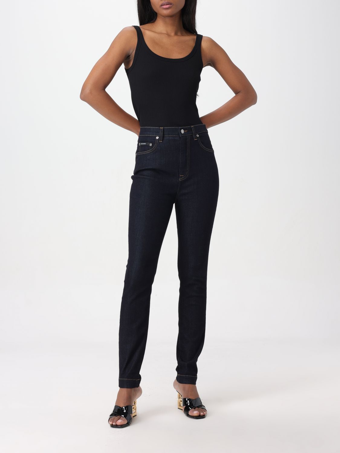 Top Woman color Black