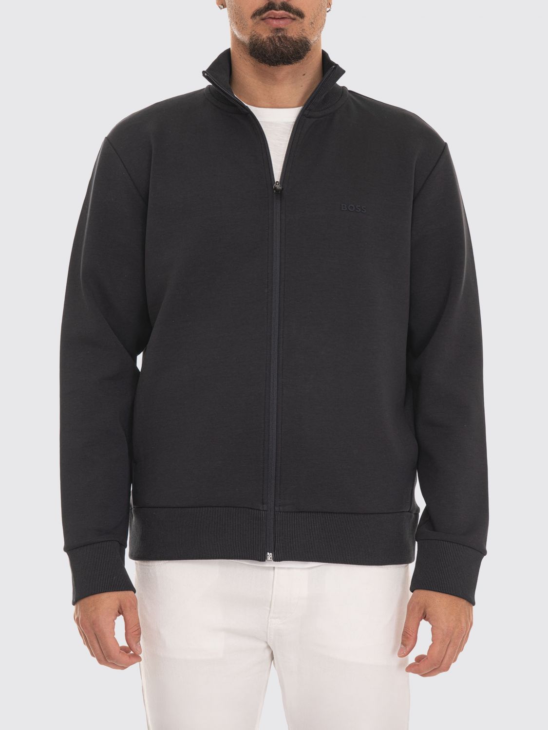 Sweatshirt Men color Blue