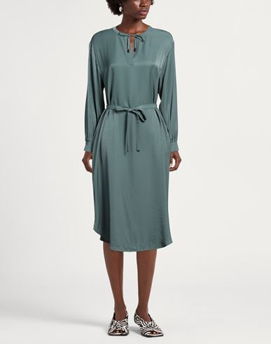 Woman Midi dress Dark green