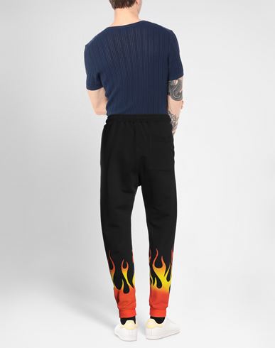 Man Pants Black Size S Cotton