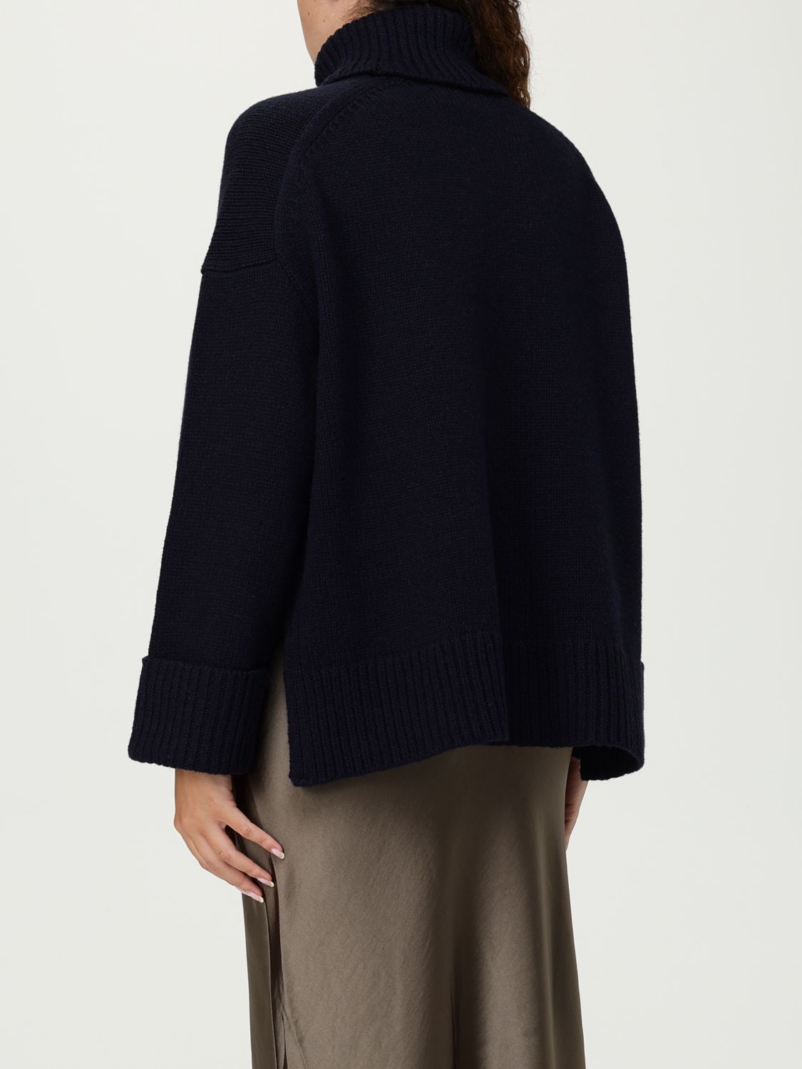 Roll-neck sweater - Blue