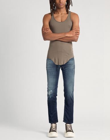 Man Jeans Blue Size 28 Cotton, Polyester, Elastane