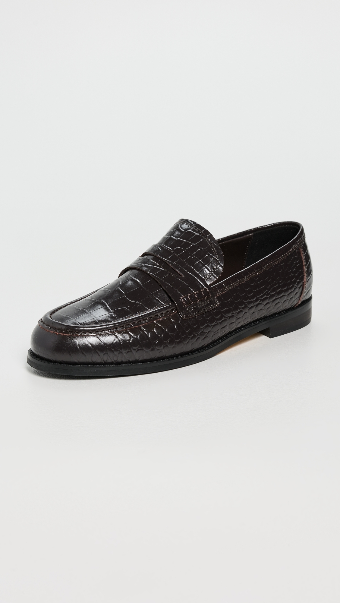 Zac Loafers Choc Croc