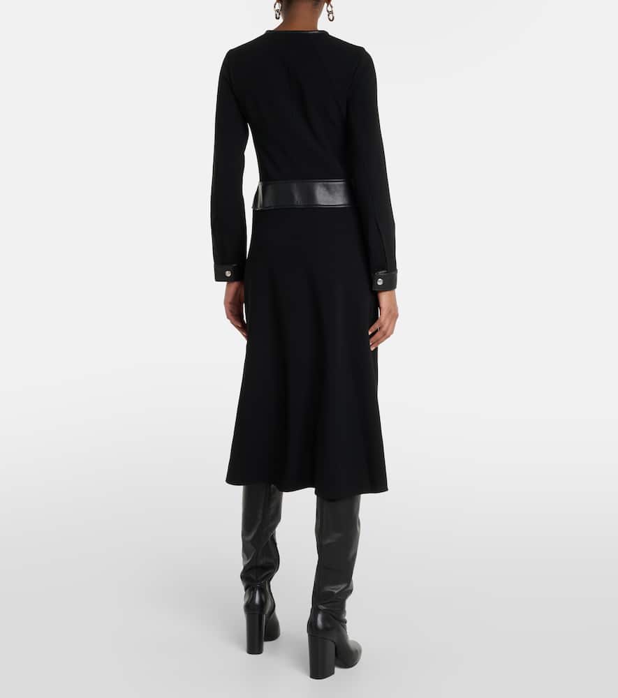 Proenza Schouler Joanne crêpe midi dress