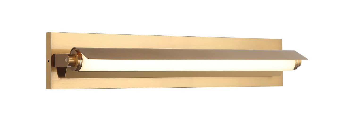 Aged Gold Brass Wall Sconce from the Finneas Collection