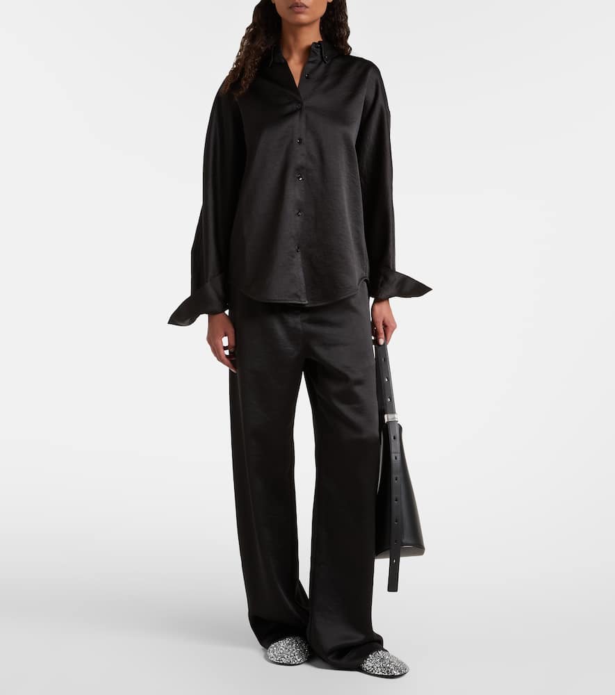 Caroline crêpe shirt