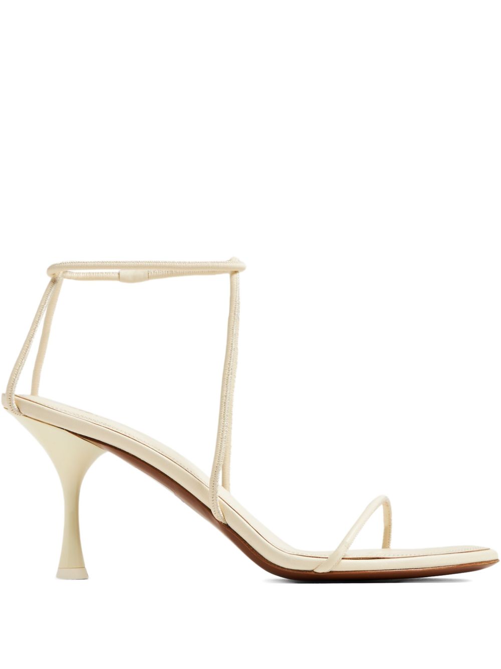 70mm Nenque heeled sandals - Neutrals
