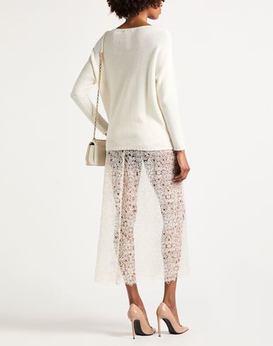 Woman Sweater Ivory Size 2 Cashmere