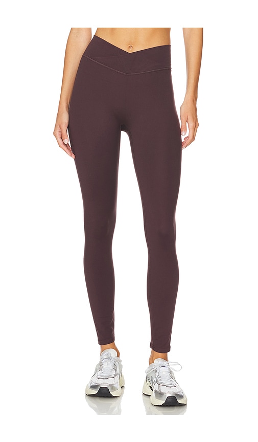 437 The V Legging in Brown. -  XS also in L