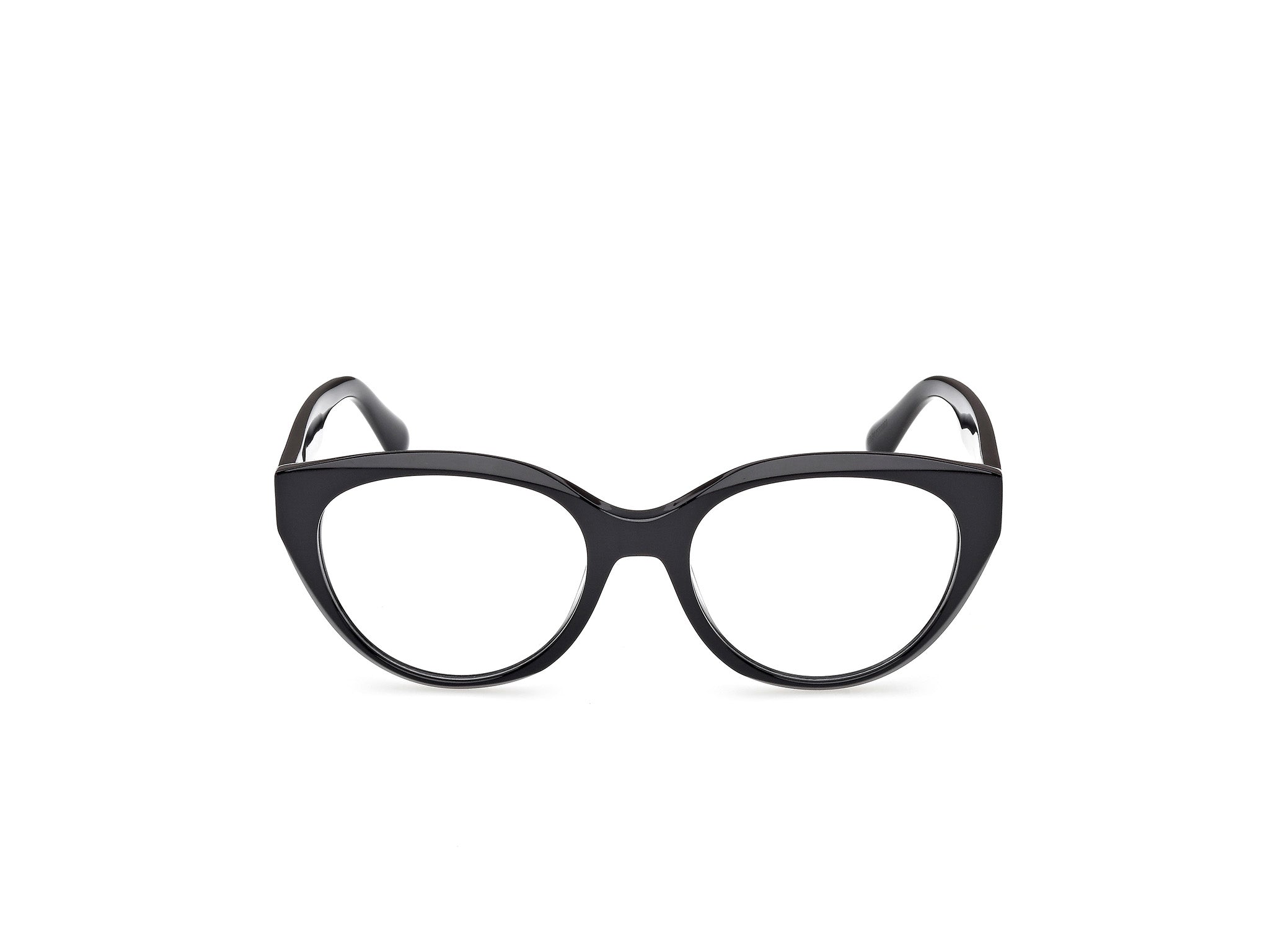 MAX&Co Mujer MAX&Co MO5205 001 Monturas ópticas Acetato Negro Cat Eye Norma