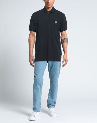 Man Polo shirt Midnight blue Size M Cotton