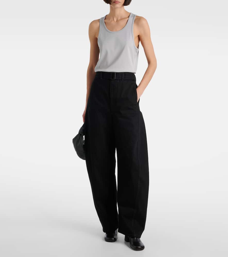 Cotton jersey tank top