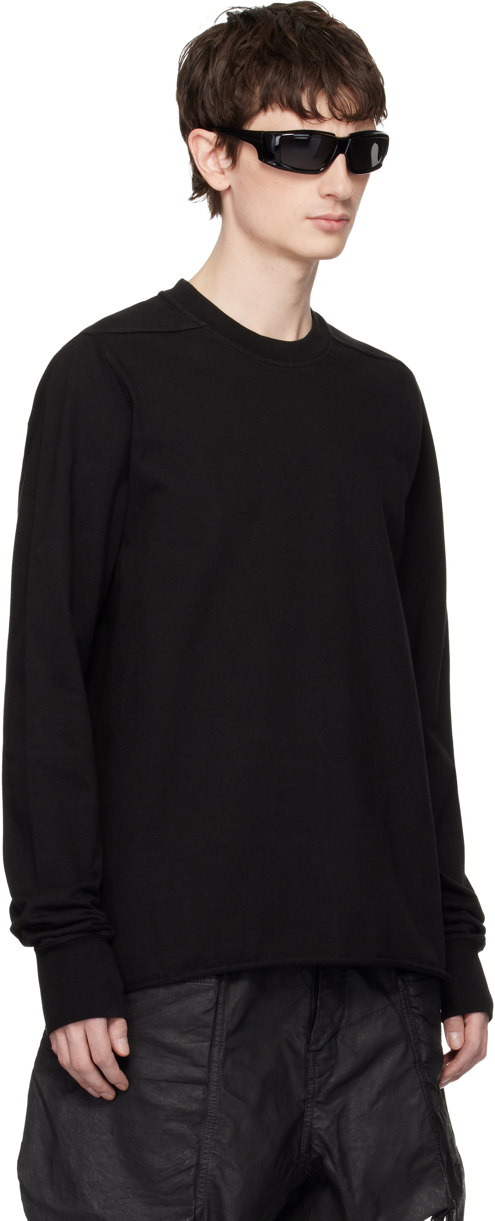 Black Temple Crewneck Sweatshirt