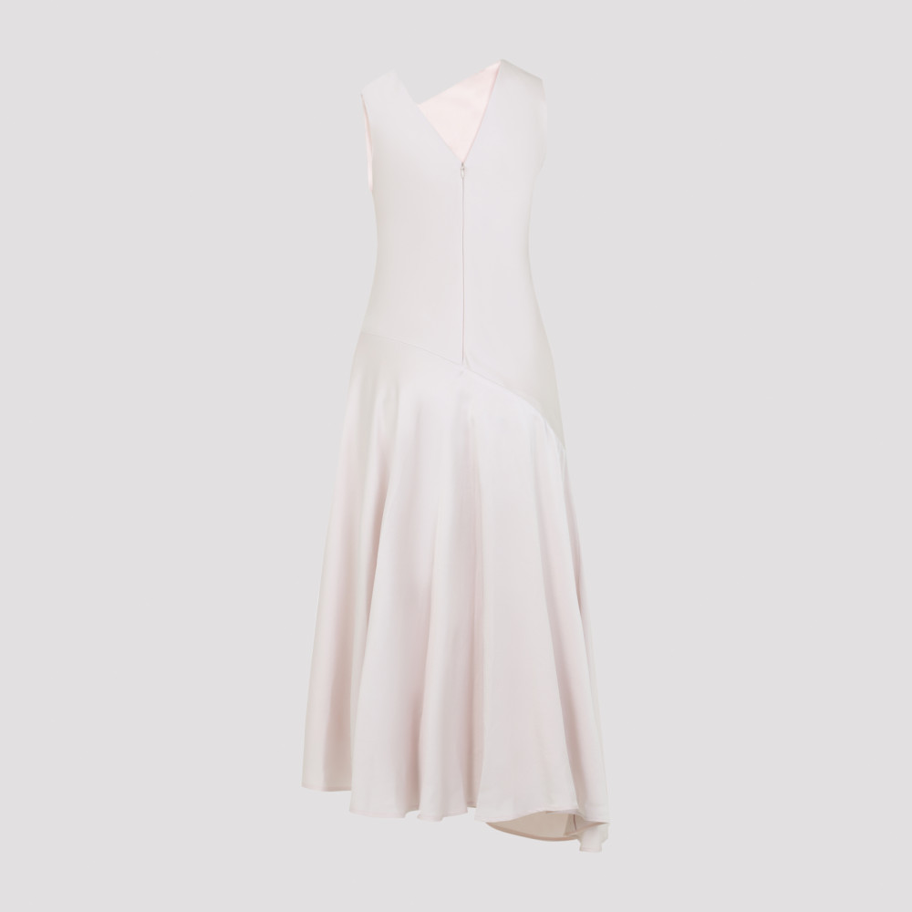 Asymetric Dress With Diagonal Cut