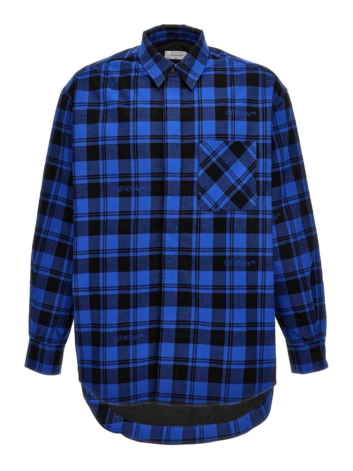Check flannel overshirt