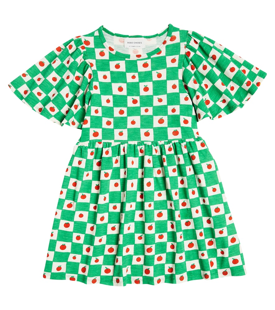 Bobo Choses Tomato ruffled cotton dress